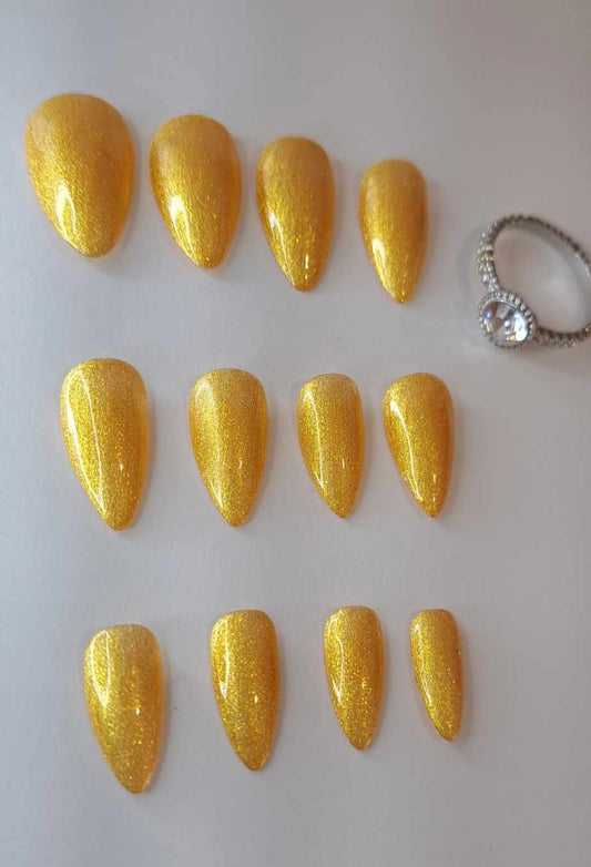 Press-On Nails | Soleil | Fait Main en France