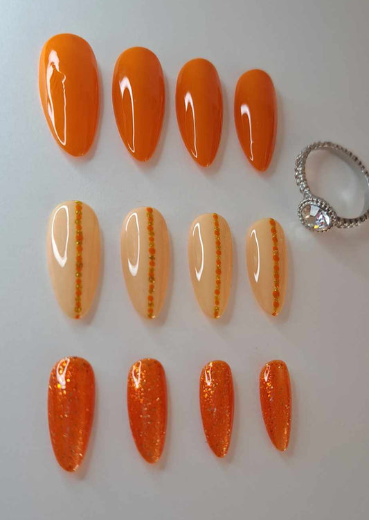 Press-On Nails | Automne | Fait Main en France