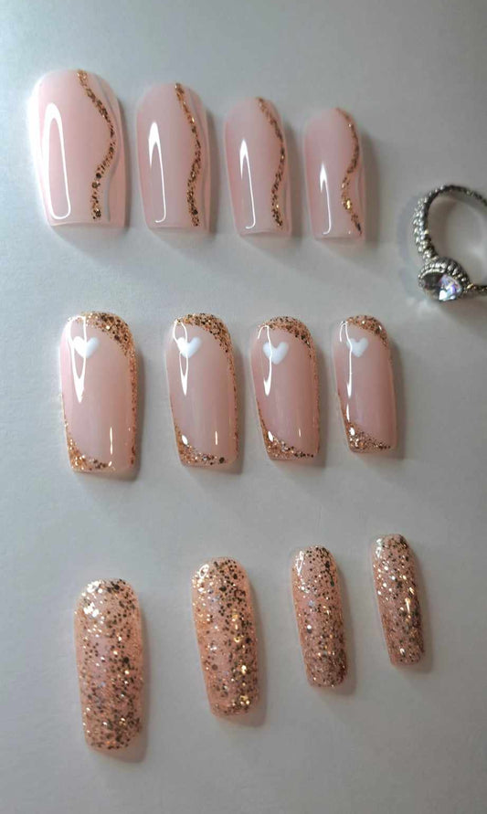 Press-On Nails | Amour | Fait Main en France