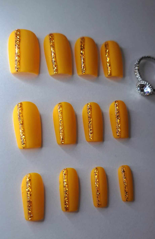 Press-On Nails | Érable | Fait Main en France