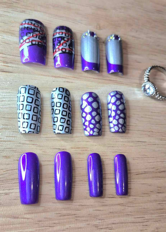 Press-On Nails | Roman | Fait Main en France