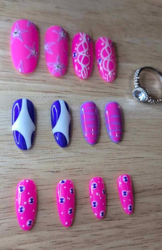 Press-On Nails | Suki | Fait Main en France