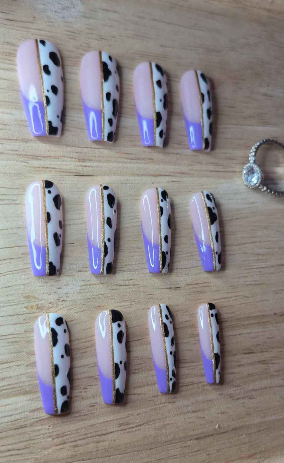 Press-On Nails | Milka | Fait Main en France