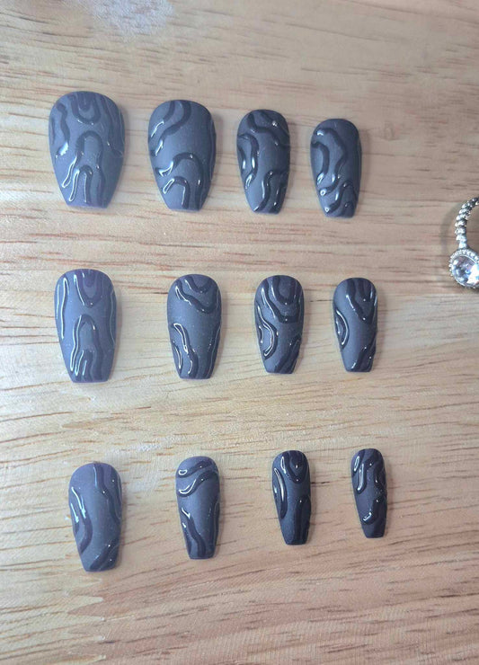 Press-On Nails | Roberto | Fait Main en France