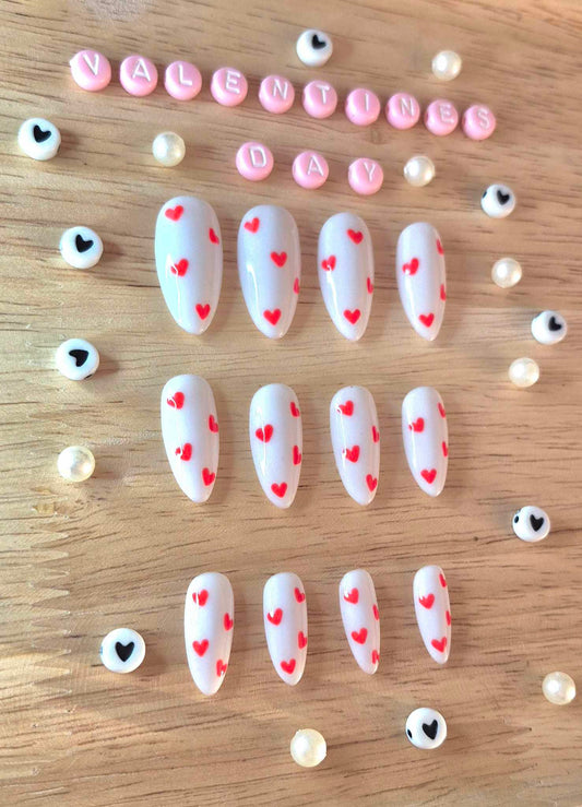 Press-On Nails | Milky Lover | Fait Main en France