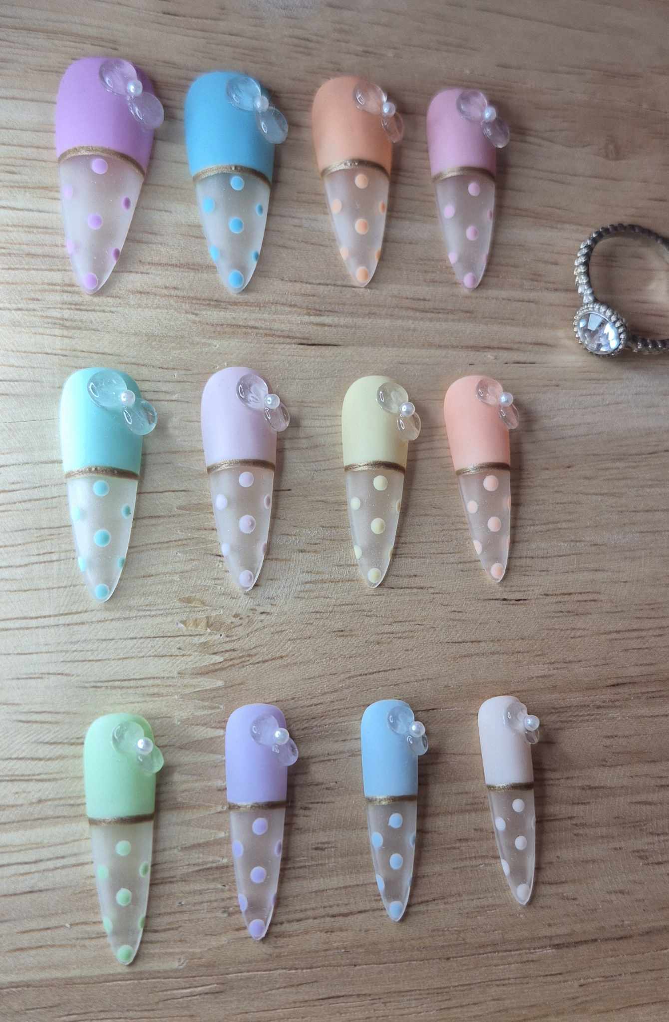 Press-On Nails | Baby Color | Fait Main en France