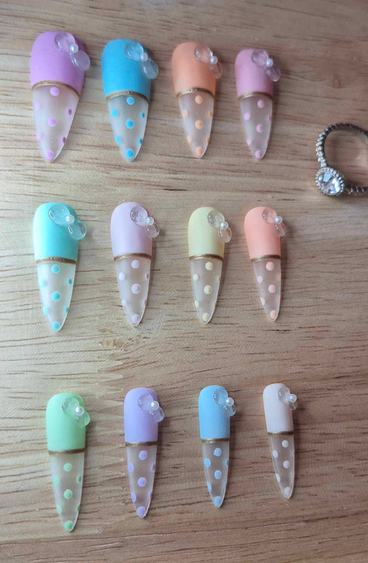 Press-On Nails | Baby Color | Fait Main en France