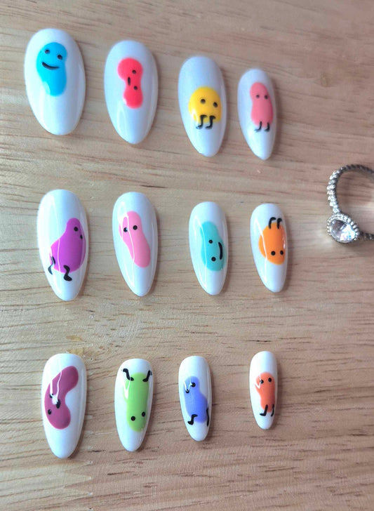 Press-On Nails | Jelly | Fait Main en France
