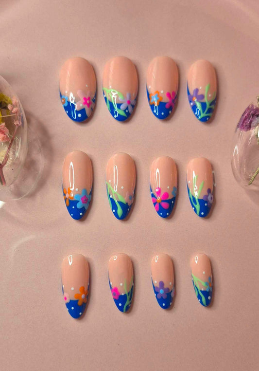 Press-On Nails | Astrée | Fait Main en France