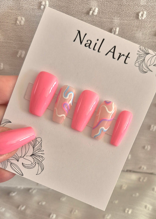 Press-On Nails | 70’s | Fait Main en France