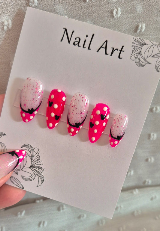 Press-On Nails | Minnie Rose | Fait Main en France