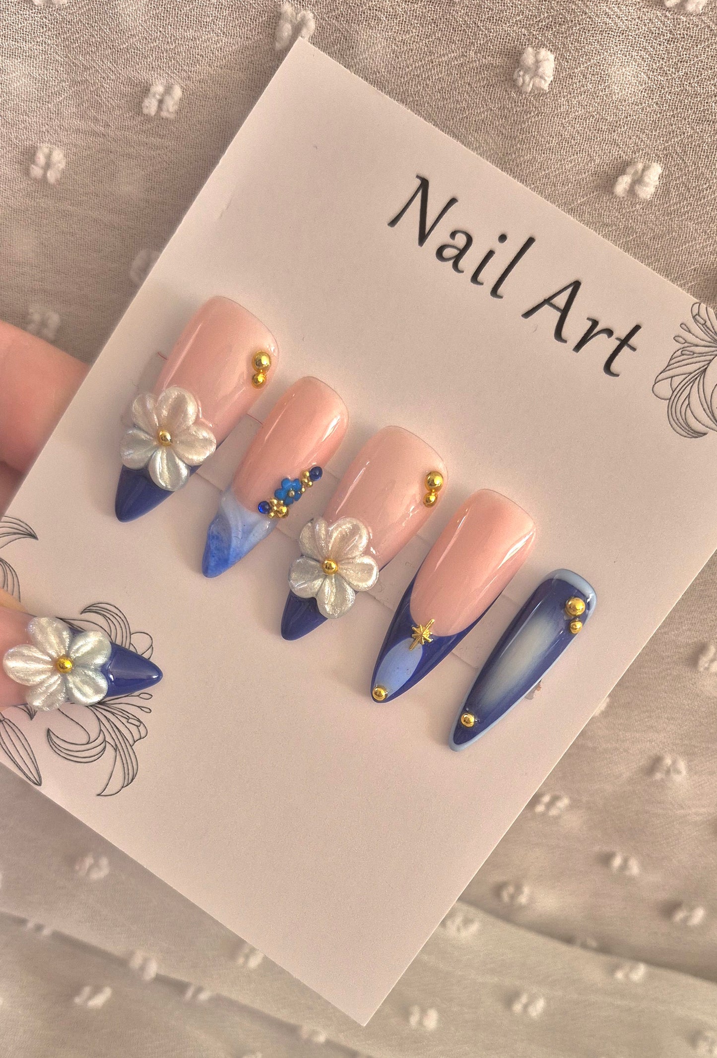 Press-On Nails | Hot | Fait Main en France