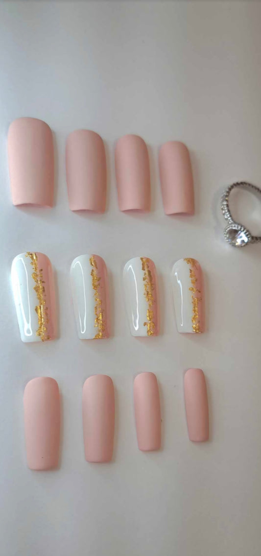 Press-On Nails | Mat | Fait Main en France