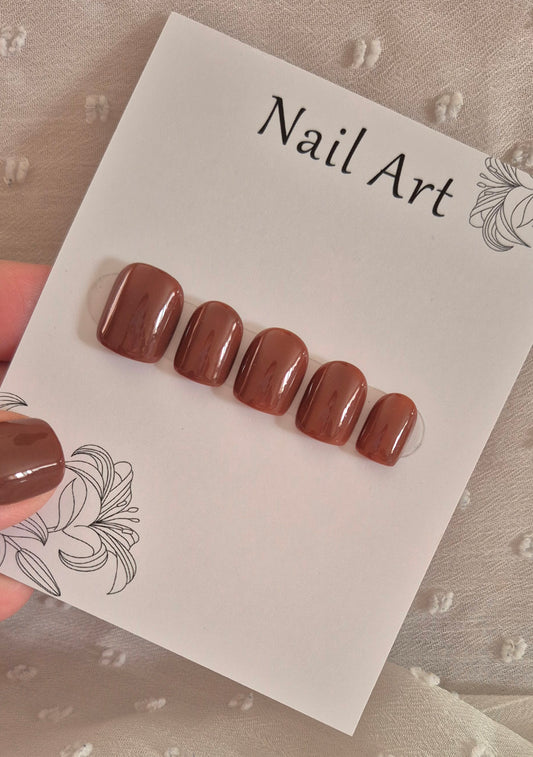 Press-On Nails | Arabica | Fait Main en France