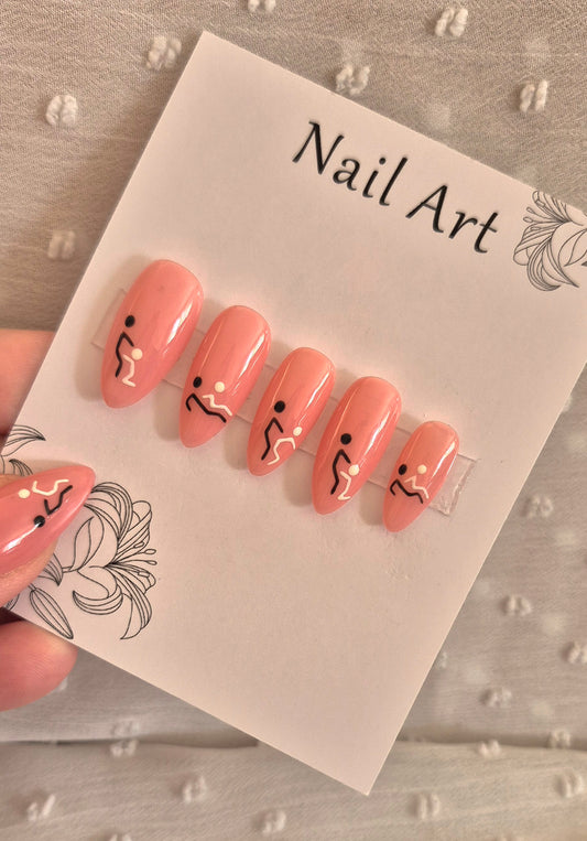 Press-On Nails | Kama... | Fait Main en France