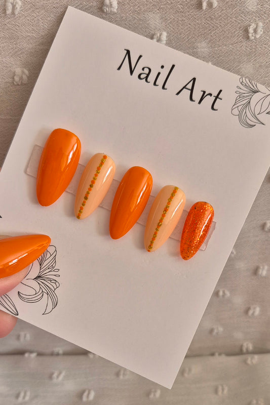 Press-On Nails | Automne | Fait Main en France