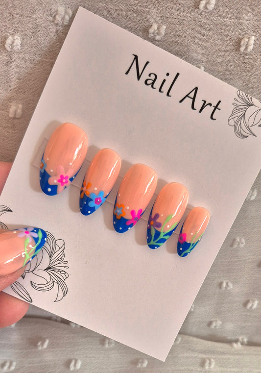 Press-On Nails | Astrée | Fait Main en France