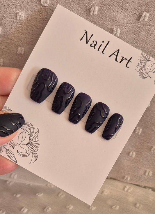 Press-On Nails | Roberto | Fait Main en France