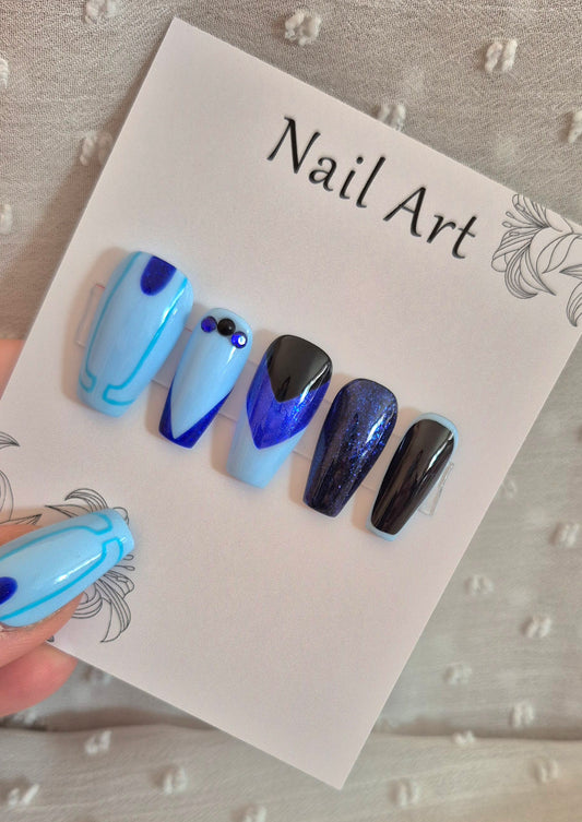Press-On Nails | Neela | Fait Main en France