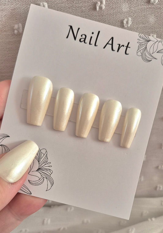 Press-On Nails | Nuage | Fait Main en France