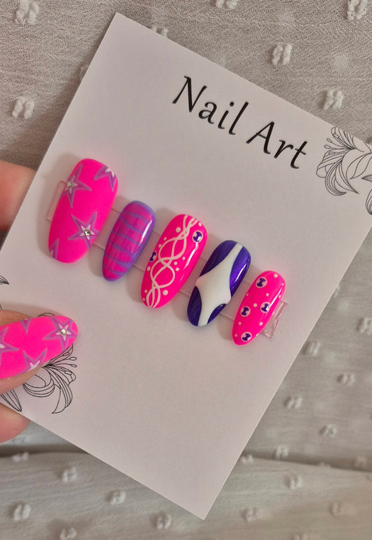 Press-On Nails | Suki | Fait Main en France