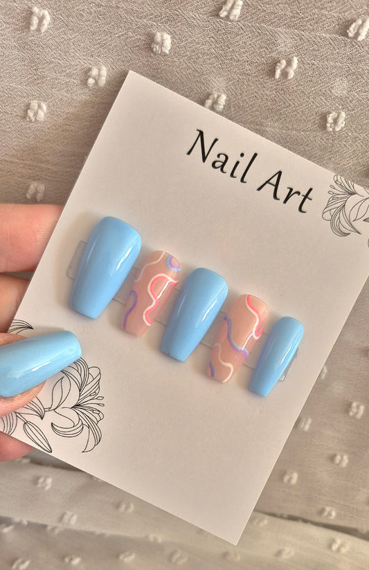 Press-On Nails | 70’s | Fait Main en France