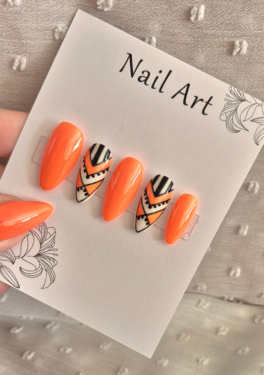 Press-On Nails | Africa | Fait Main en France