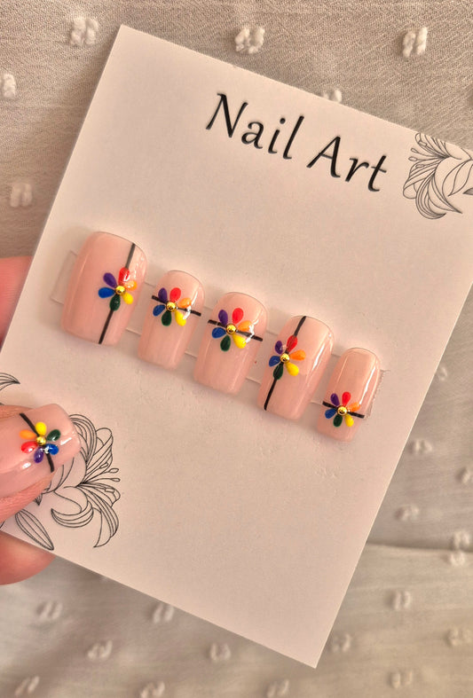 Press-On Nails | La Sérénité | Fait Main en France