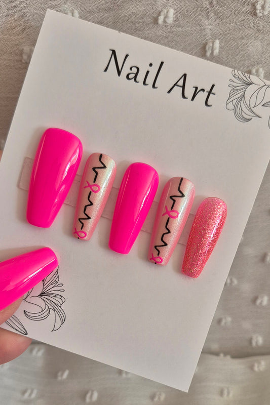 Press-On Nails | Hope | Fait Main en France