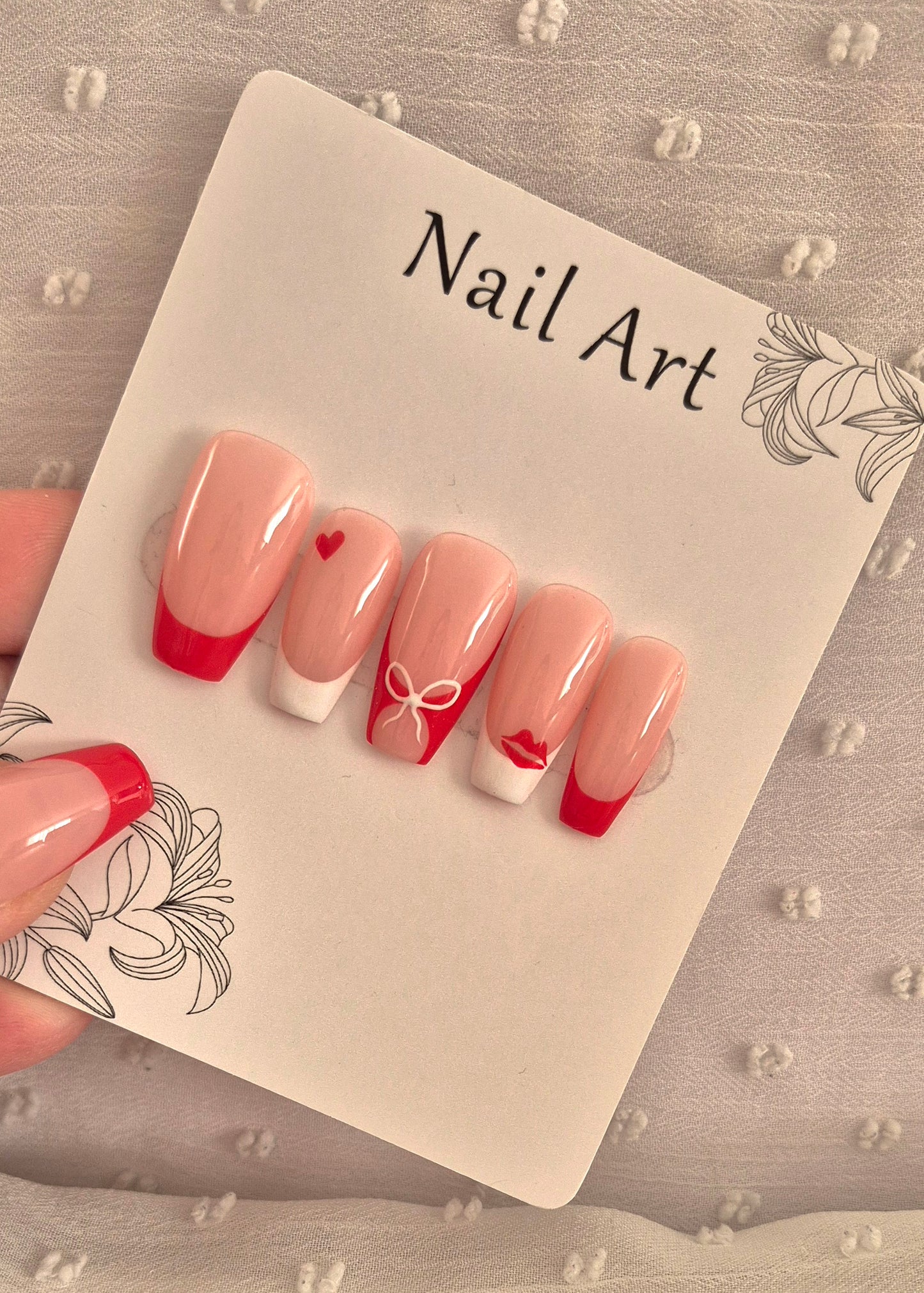 Press-On Nails | Love French | Fait Main en France