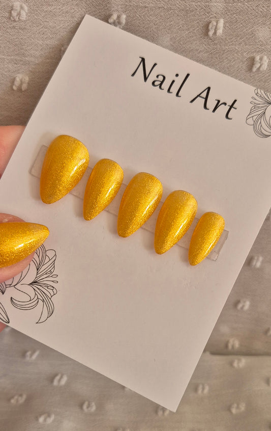 Press-On Nails | Soleil | Fait Main en France