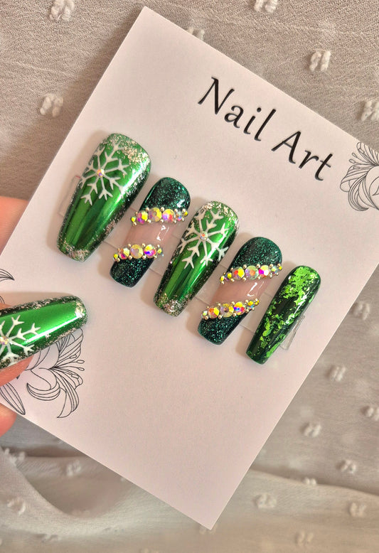 Press-On Nails | Majestic | Fait Main en France