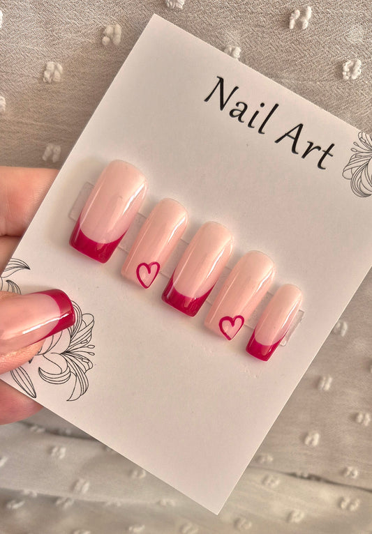 Press-On Nails | Aurélie | Fait Main en France