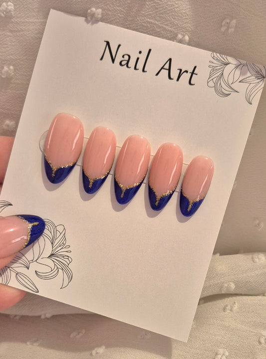 Press-On Nails | Royal | Fait Main en France