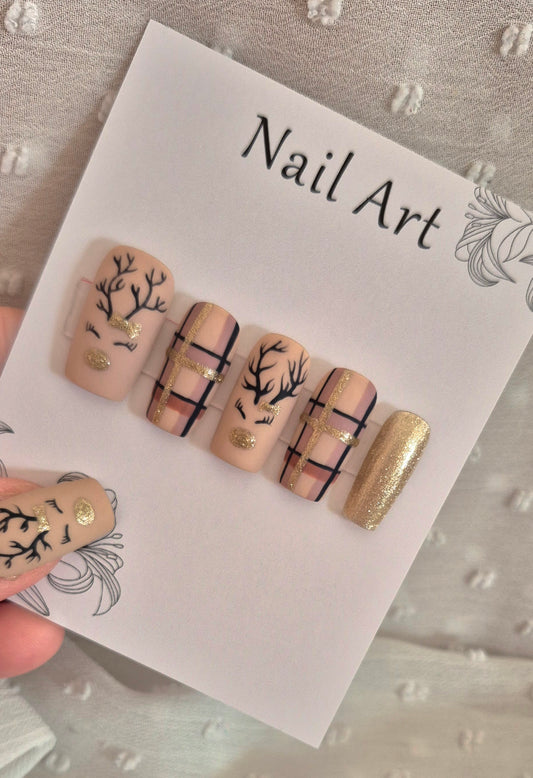 Press-On Nails | Comète | Fait Main en France