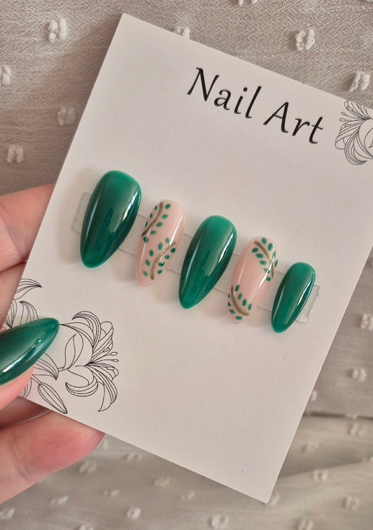 Press-On Nails | Nature | Fait Main en France