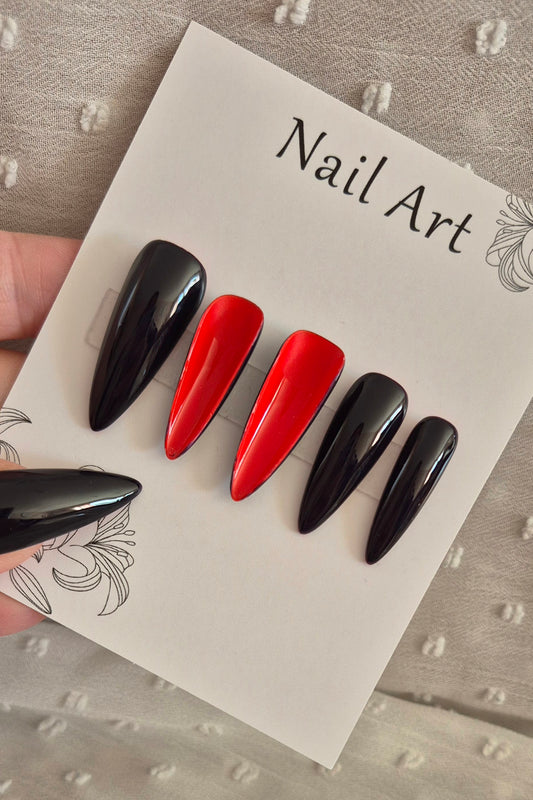 Press-On Nails | Louboutin | Fait Main en France
