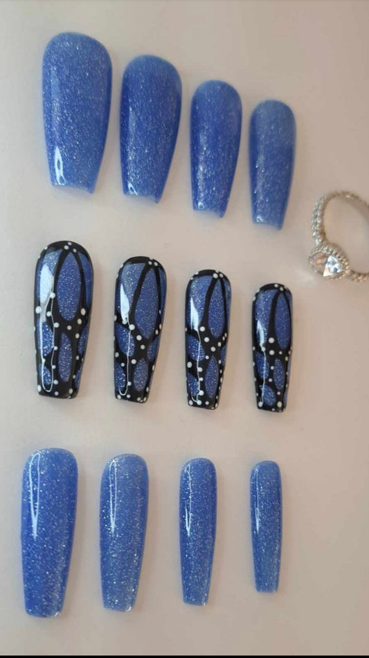 Press-On Nails | Butterfly | Fait Main en France