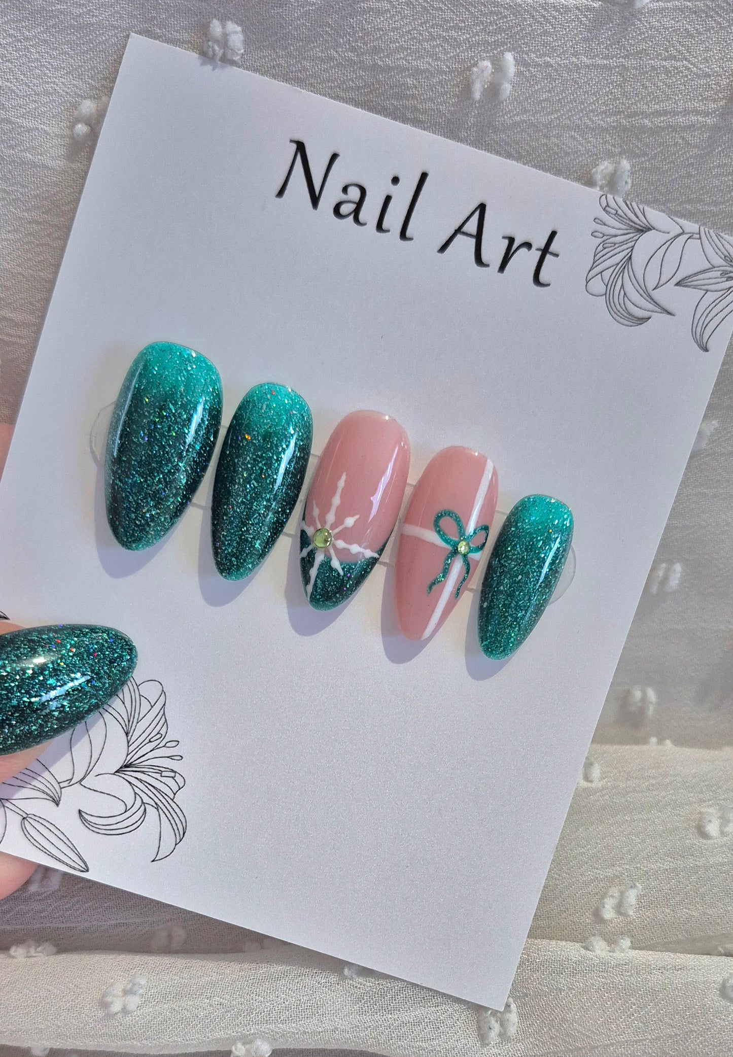Press-On Nails | Royal Gift | Fait Main en France