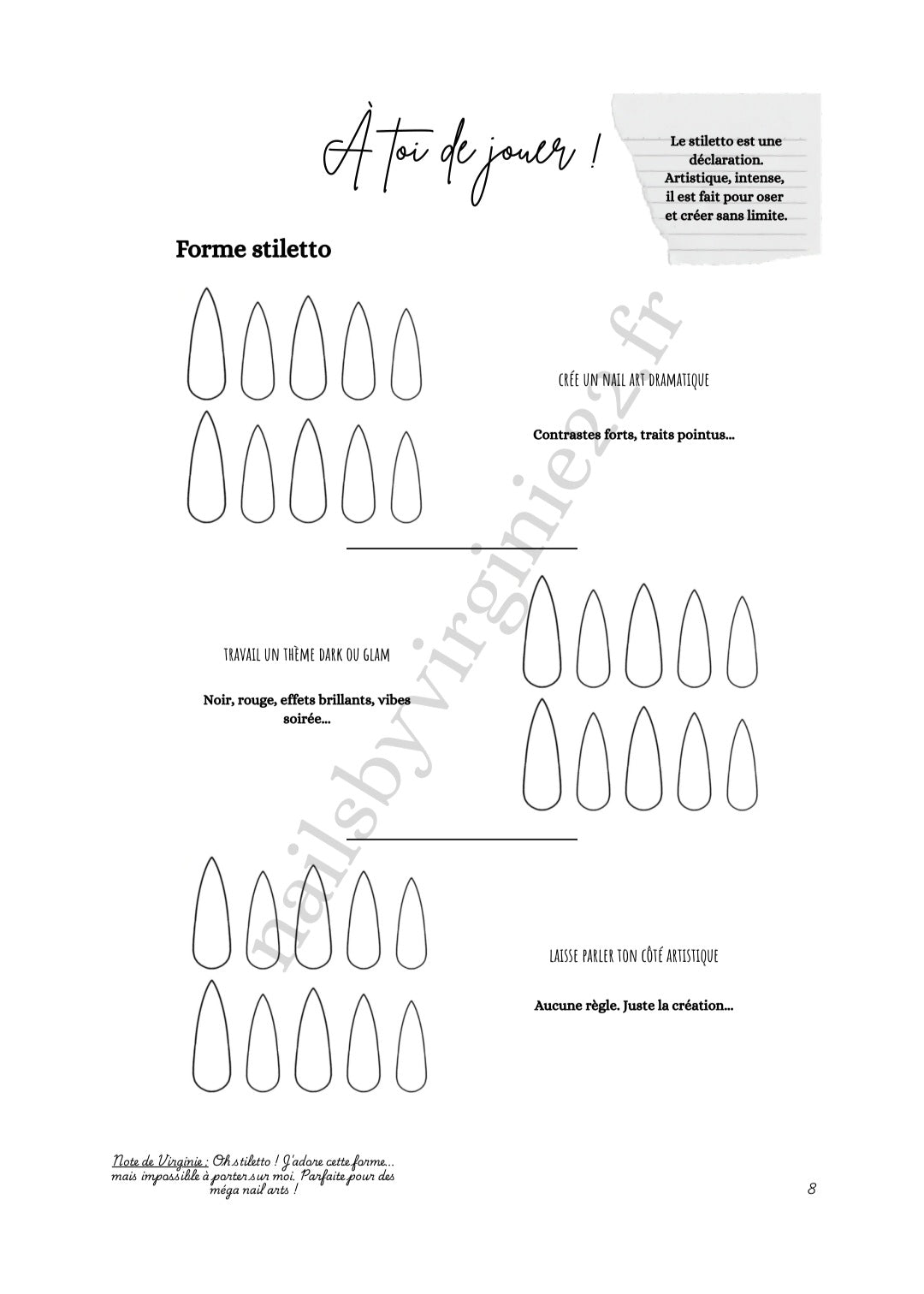 Carnet Créatif - Nails.By.Virginie