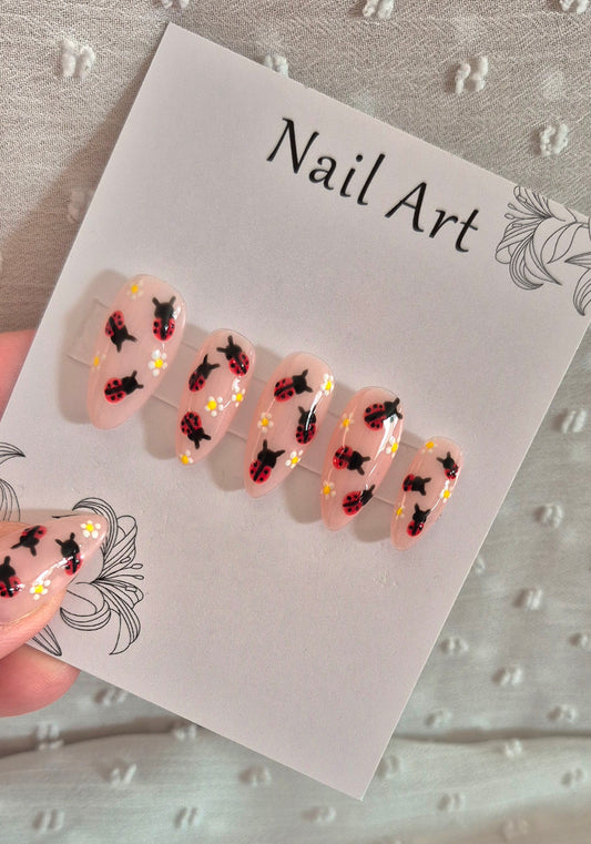 Press-On Nails | Cocci Party | Fait Main en France