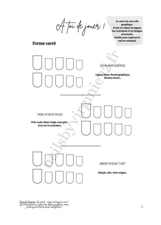 Carnet Créatif - Nails.By.Virginie