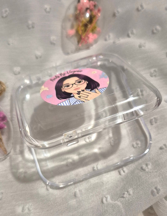 Press-On Nails | Boîte de rangement | Fait Main en France