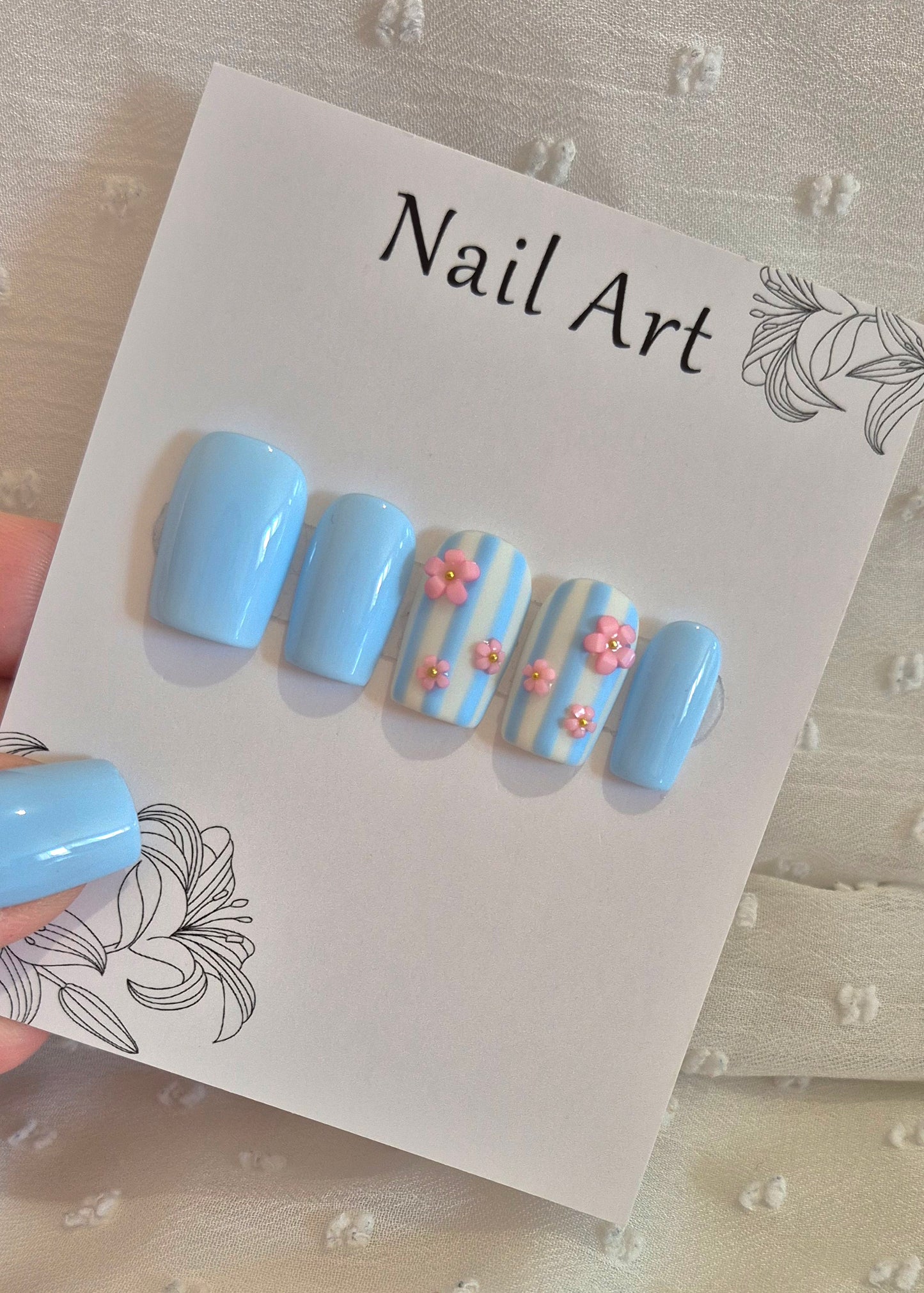 Press-On Nails | Candy Mix | Fait Main en France